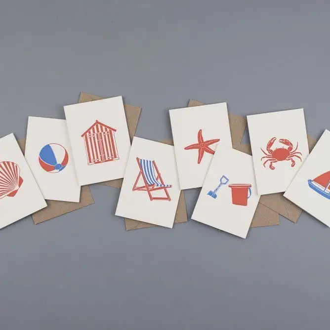 Beach Hut Card