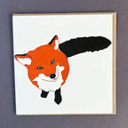 Fox Letterpress Card