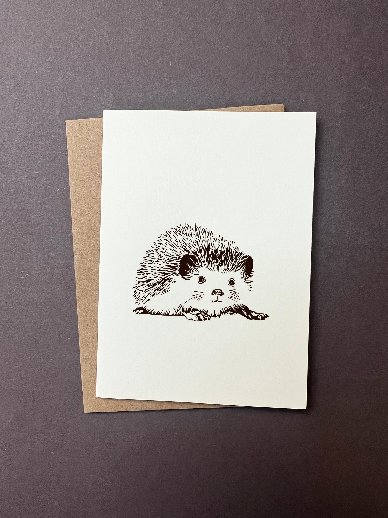 Hedgehog Card