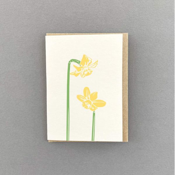 Daffodils Little notes Card
